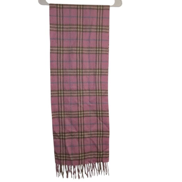 Suantrai Of Ireland 100% Pure Wool Plaid Fringe Soft Winter Warm Scarf Irish - Picture 5 of 9